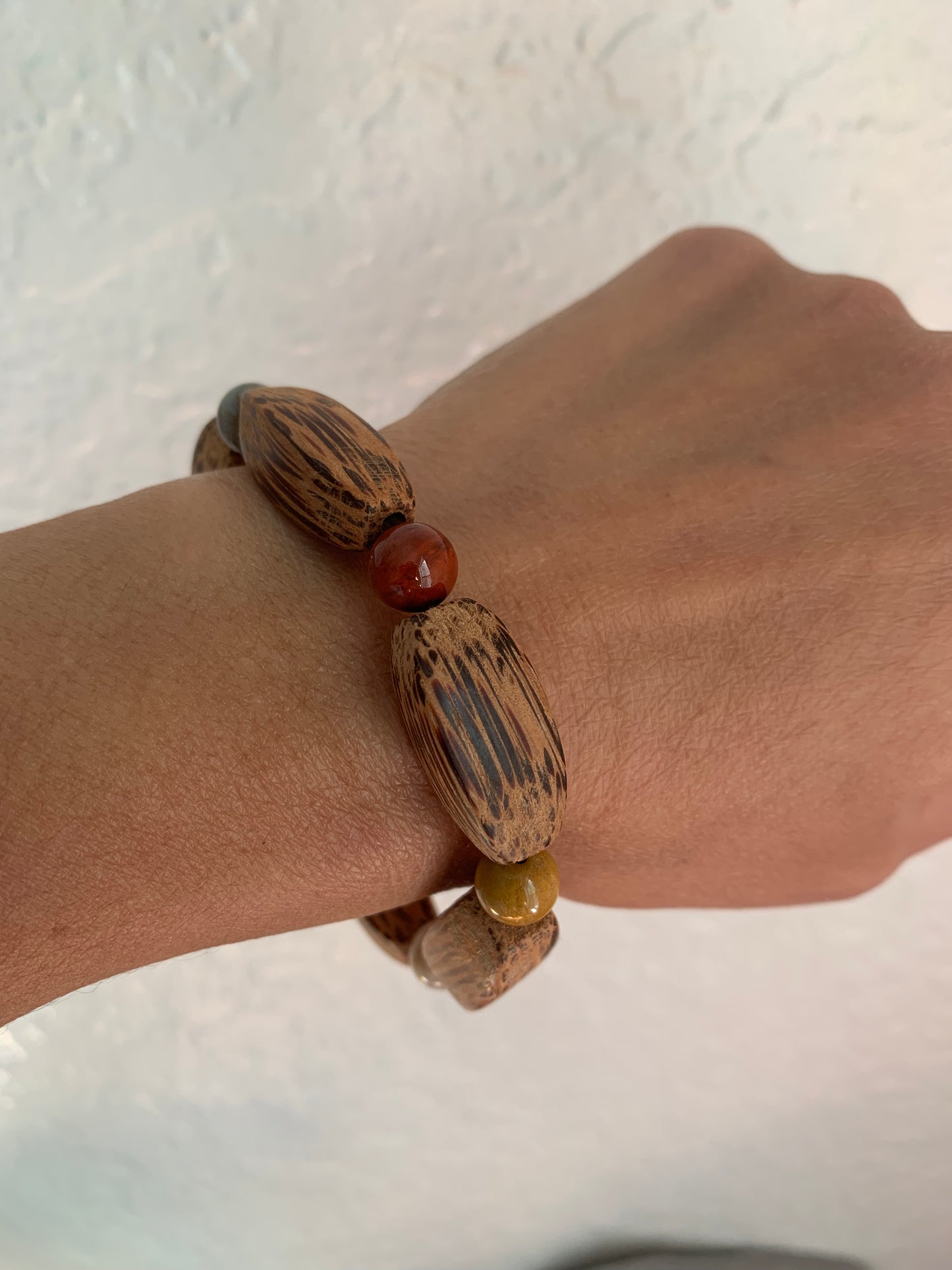 Bohemian Coconut + Ocean Bracelet Bracelet