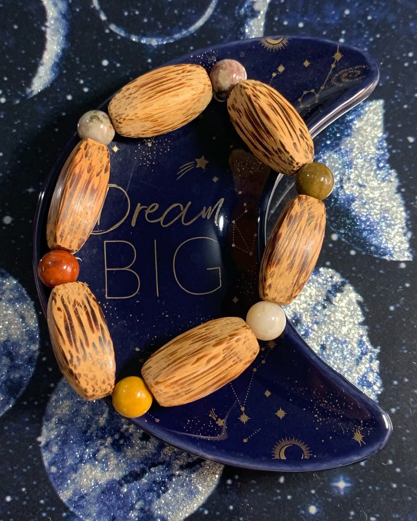 Bohemian Coconut + Ocean Bracelet Bracelet